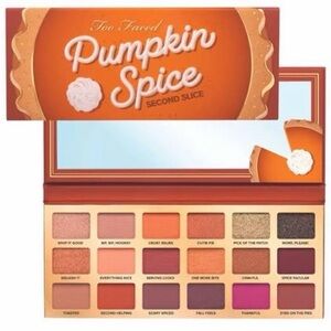 Too Faced Pumpkin Spice Second Slice BNIB